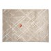 Spoltex koberce Liberec Kusový koberec Ambiance 681253-02 Beige - 80x150 cm