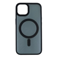 TopQ Kryt Magnetic Carbon iPhone 13 pevný tmavý 86989