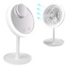 Popron.cz LED kosmetické zrcátko s ventilátorem Beauty Breeze