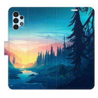 iSaprio flip pouzdro Magical Landscape pro Samsung Galaxy A13 / A13 5G