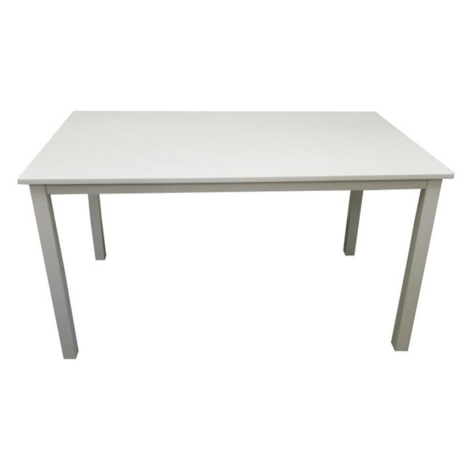 Jídelní stůl PUTIFARKA, bílá, 135 cm Tempo Kondela