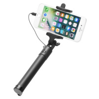 Držák Monopod Selfie do ruky, konektor iPhone lightning 8 pin, teleskopický, nastavitelný