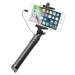 Držák Monopod Selfie do ruky, konektor iPhone lightning 8 pin, teleskopický, nastavitelný