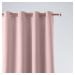 Dekorační závěs s kroužky CARMEN pudrová růžová 180x280 cm (cena za 1 kus) MyBestHome