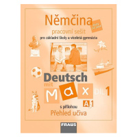 Deutsch mit Max A1 díl 1 PS (němčina jako 2.cizí jazyk na ZŠ) Fraus