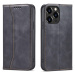 Magnet Fancy Case elegantní knížkové pouzdro na iPhone 12 Pro MAX 6.7" Black