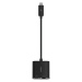 Belkin USB-C adaptér s Ethernet (60W napájení) černý