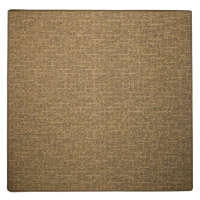 Vopi koberce Kusový koberec Alassio zlatohnědý čtverec - 300x300 cm