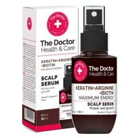 The Doctor Keratin + Arginine + Biotin Maximum Energy Serum - výživné sérum na vlasy bez silikon