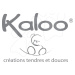 Kaloo plyšová sovička 963300-2 modrá