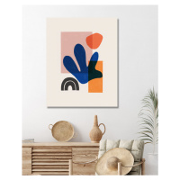 Obrazy na stěnu - Henri Matisse - Boho modrá Rozměr: 40x50 cm, Rámování: bez rámu a bez vypnutí 