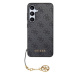 Guess 4G Charms Zadní Kryt pro Samsung Galaxy S24+ Grey