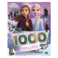 JIRI MODELS 1000 samolepek s aktivitami Frozen 2 Ledové Království