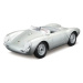 Maisto - PORSCHE 550 A SPYDER, stříbrná, 1:18