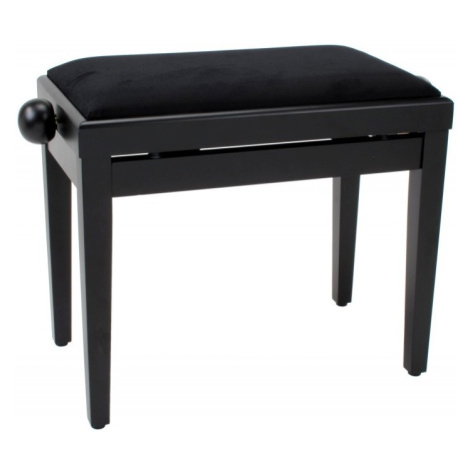 PROLINE Klavírní stolička - Černý mat