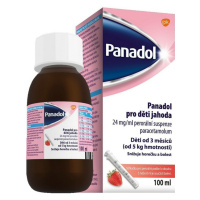 PANADOL Pro děti Jahoda 24 mg 100 ml