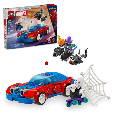 Lego® marvel 76279 spider-manovo závodní auto a venom zelený goblin