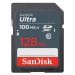 SanDisk SDXC karta 128GB Ultra (100MB/s Class 10 UHS-I)