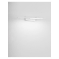 NOVA LUCE nástěnné svítidlo nad zrcadlo MONDRIAN bílý hliník a akryl LED 12W 220-240V 3000K IP44