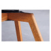 LuxD Designová otočná židle Yanisin béžová