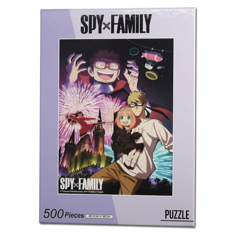 Puzzle Spy x Family - Skupina postav, 500 dílků