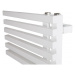 HOPA Koupelnový radiátor DARVEL bílá barva Barva radiátoru Bílá, Rozměr radiátoru 600 × 1730 mm,