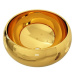 Umyvadlo zlaté 40 × 15 cm keramika
