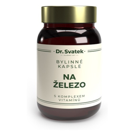 Dr. Svatek Bylinné kapsle Na železo s komplexem vitamínů 90 kapslí