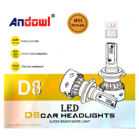 FOYU FOD8 LED autožárovka headligts H11 CANBUS 10-30V 36W