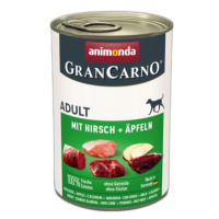 Konzerva Animonda Gran Carno Adult s jelenem a jablky 400g