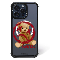 Pouzdro pro Apple Iphone 13 Pro Teddy Happy Life 001 Babaco Magsafe Průsvitné