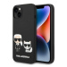 Karl Lagerfeld KLHMP14MSSKCK hard silikonové pouzdro iPhone 14 PLUS 6.7" black Liquid Silicone K