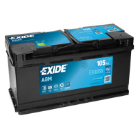 Exide Start-Stop AGM 12V 105Ah 950A EK1050