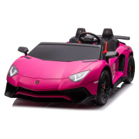 mamido Elektrické autíčko Lamborghini XXL 24V A8803 růžové