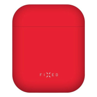FIXED ultratenké silikonové pouzdro Silky pro Apple Airpods, červená - FIXSIL-753-RD