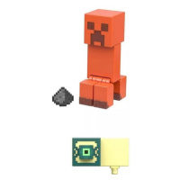 Mattel minecraft figurka poškozený creeper 9cm, hlb15