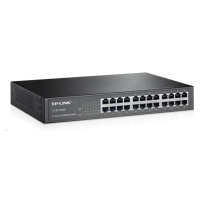 TP-Link switch TL-SF1024D (24x100Mb/s, fanless)