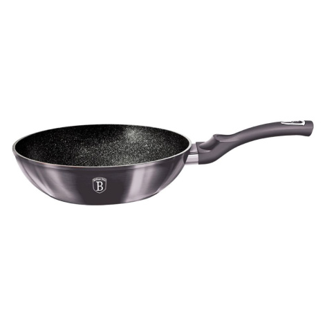 BERLINGERHAUS Pánev WOK s mramorovým povrchem 28 cm Carbon PRO Line BH-6900 Berlinger Haus