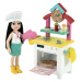 Barbie chelsea kariéra kuchařka, mattel gtn63