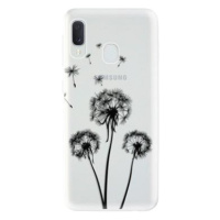 iSaprio Three Dandelions - black pro Samsung Galaxy A20e