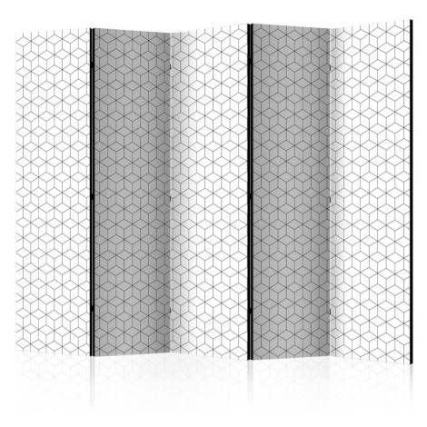 Paraván Cubes texture Dekorhome 225x172 cm (5-dílný),Paraván Cubes texture Dekorhome 225x172 cm  Artgeist