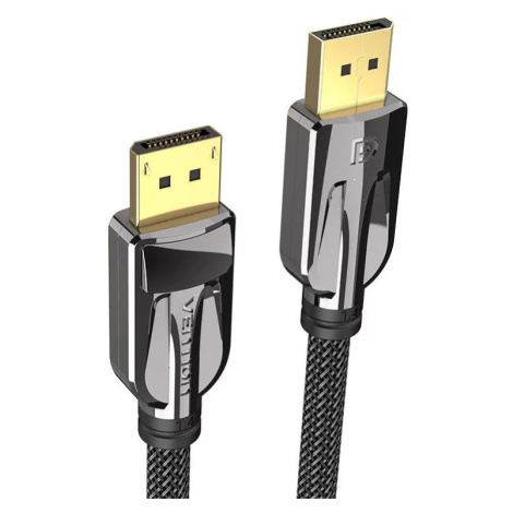 Kabel Display Port cable 2x Male, Vention HCABF 8K 60Hz, 1m (black)