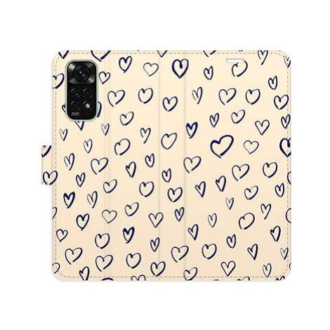 iSaprio Flip pouzdro Heart Light 02 pro Xiaomi Redmi Note 11 / Note 11S