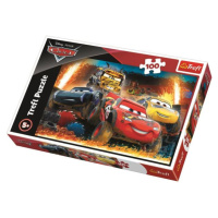 Trefl Puzzle 100 dílků - Extrémní závod Disney Cars 3