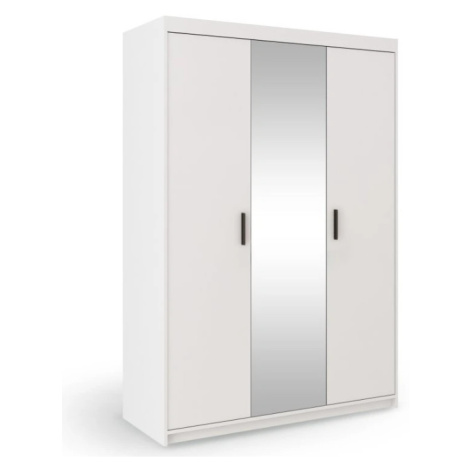 ArtLemp Šatní skříň ELLEN 3D se zrcadlem | bílá