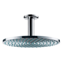 Hlavová sprcha Hansgrohe Raindance S strop včetně sprchového ramena chrom 27463000