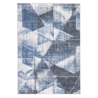 Koberec Chenile Print Rug 1,33/1,9 RS2447PT-1 modrý