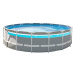INTEX Bazén s konstrukcí FLORIDA PREMIUM CLEARVIEW včetně příslušenství 4,88 x 1,22m 26730NP