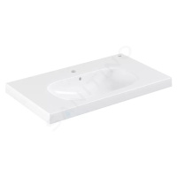 Grohe 3958400H - Umyvadlo s přepadem 80x46 cm, PureGuard, alpská bílá