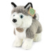 RAPPA - Plyšový pes husky stojící 23 cm ECO-FRIENDLY